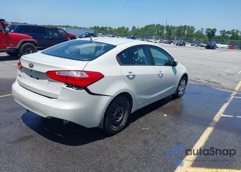 2014 Kia Forte Lx from USA, damaged, VIN KNAFK4A62E5166509